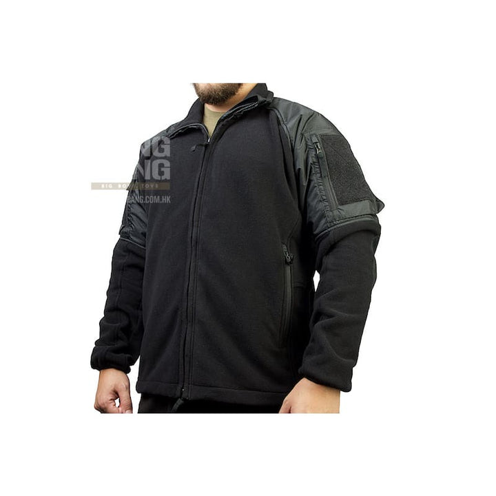 OPS Power Stretch Combat Fleece - Black (size XL) - Bang Bang Airsoft