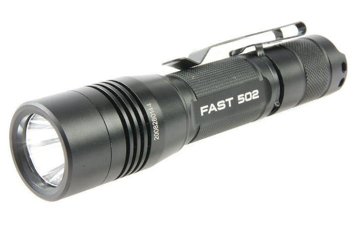 OPSMEN FAST 502 Tactical Flashlight (800 Lumen) - Black - Bang Bang Airsoft