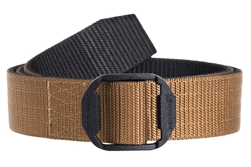 Pentagon Komvos Double Belt (1.5inch Width) - M Size, CB - Bang Bang Airsoft