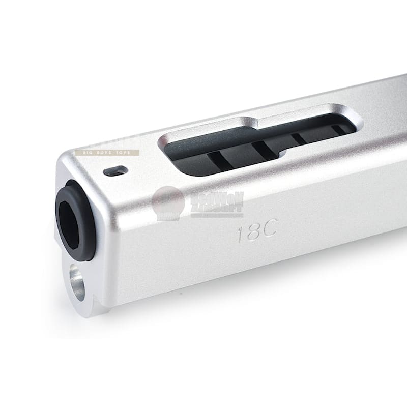 PGC G18C Metal Slide for KSC G18C (Silver) - Bang Bang Airsoft