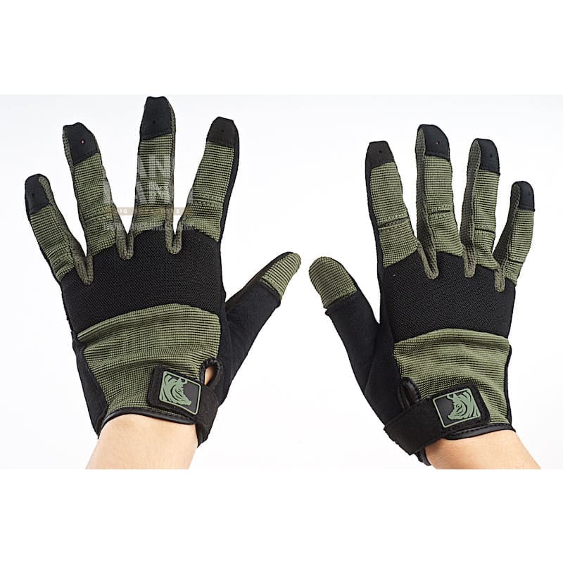 PIG Full Dexterity Tactical (FDT - Alpha Touch) Glove (L Size / Ranger Green) - Bang Bang Airsoft