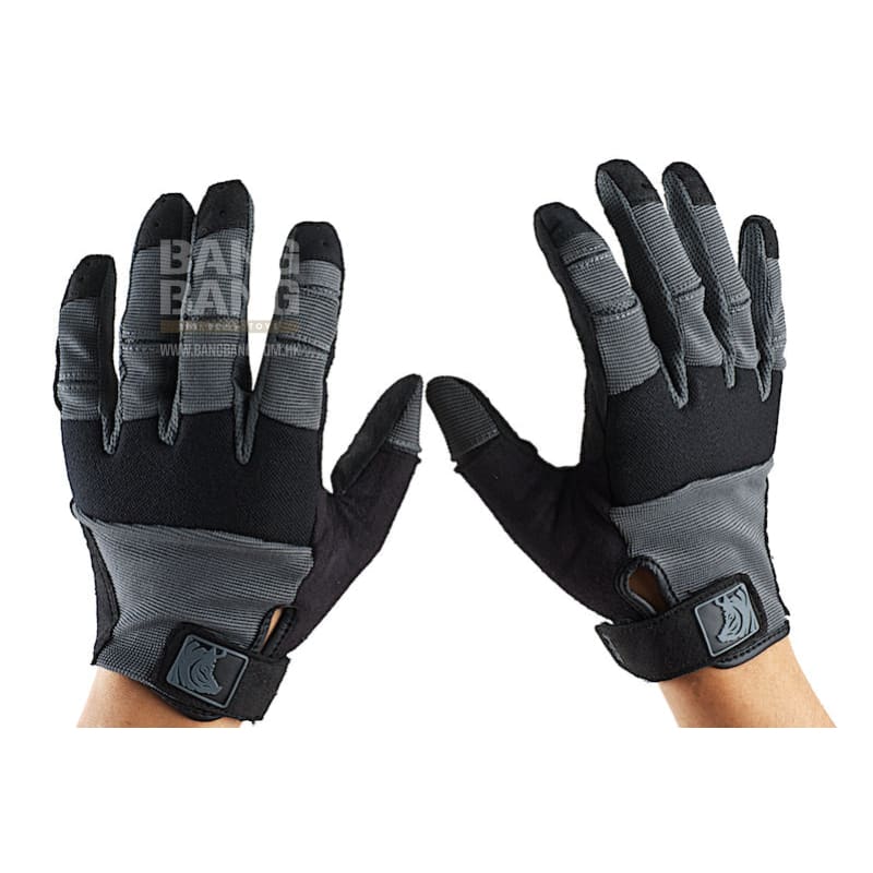 PIG Full Dexterity Tactical (FDT - Alpha Touch) Glove (M Size / Carbon Grey) - Bang Bang Airsoft