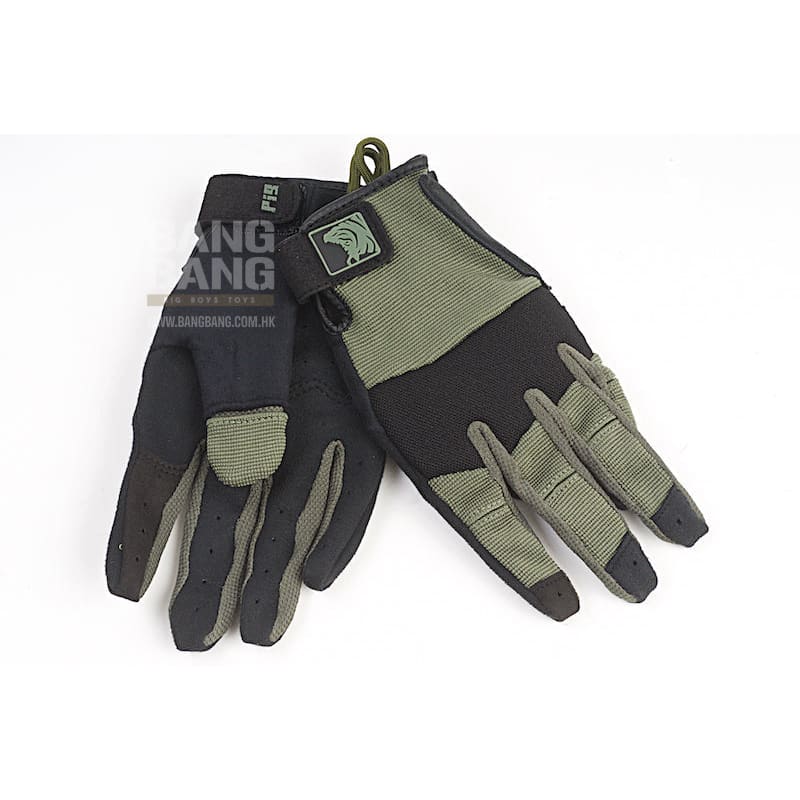 PIG Full Dexterity Tactical (FDT - Alpha Touch) Glove (S Size / Ranger Green) - Bang Bang Airsoft