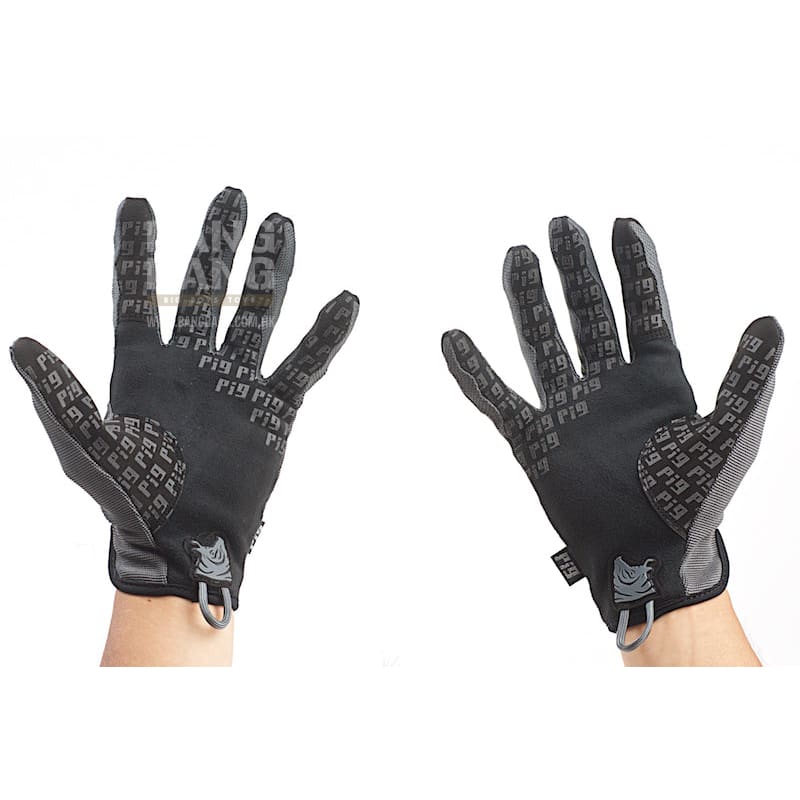 PIG Full Dexterity Tactical (FDT) Delta Utility Glove (L Size / Carbon Grey) - Bang Bang Airsoft