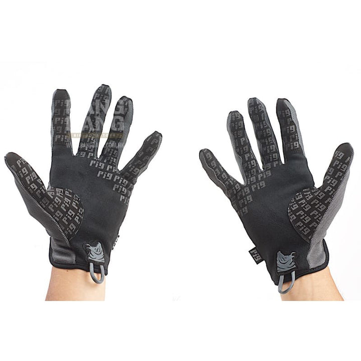 PIG Full Dexterity Tactical (FDT) Delta Utility Glove (L Size / Carbon Grey) - Bang Bang Airsoft