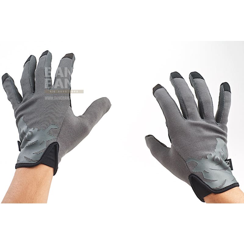 PIG Full Dexterity Tactical (FDT) Delta Utility Glove (M Size / Carbon Grey) - Bang Bang Airsoft