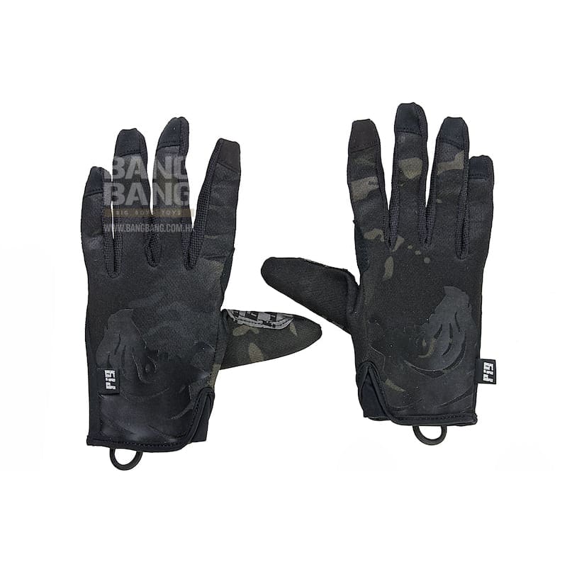 PIG Full Dexterity Tactical (FDT) Delta Utility Glove (M Size / Multicam Black) - Bang Bang Airsoft