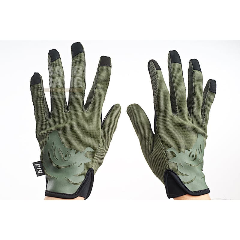 PIG Full Dexterity Tactical (FDT) Echo Women's Utility Glove (M Size / Ranger Green) - Bang Bang Airsoft