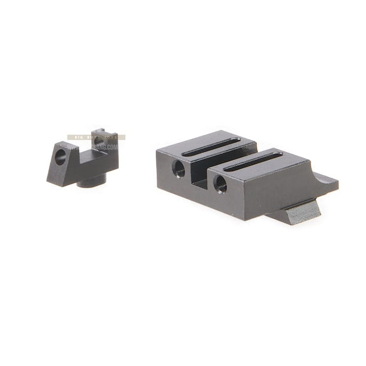 Pro - Amrs CNC Fiber Optic Steel Sight for Umarex / VFC G17 Gen 3, G17 Gen 4, G19 Gen 3 - Bang Bang Airsoft