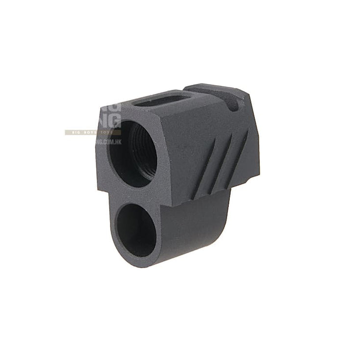 Pro - Arms Aluminum CNC PMM Compensator for SIG AIR P320 M17 / M18 GBB - Black (14mm CCW) - Bang Bang Airsoft