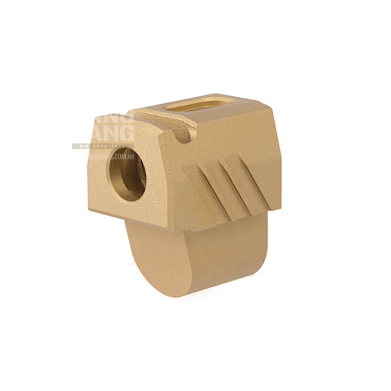 Pro - Arms Aluminum CNC PMM Compensator for SIG AIR P320 M17 / M18 GBB - FDE (14mm CCW) - Bang Bang Airsoft