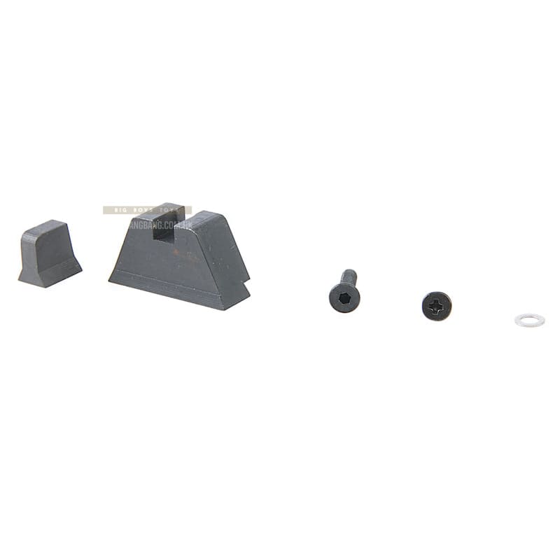 Pro - Arms CNC Tritium Steel Suppressor Sight for Umarex / VFC Glock 19X / G19 Gen 4 / G17 Gen 5 / G45 - Bang Bang Airsoft