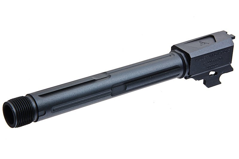 Pro Arms SIG Sauer M17 GBB Airsoft KILLER Threaded Outer Barrel (14mm CCW, CNC Aluminum) - BK - Bang Bang Airsoft