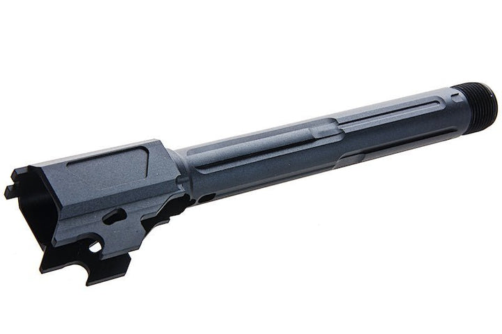 Pro Arms SIG Sauer M17 GBB Airsoft KILLER Threaded Outer Barrel (14mm CCW, CNC Aluminum) - BK - Bang Bang Airsoft