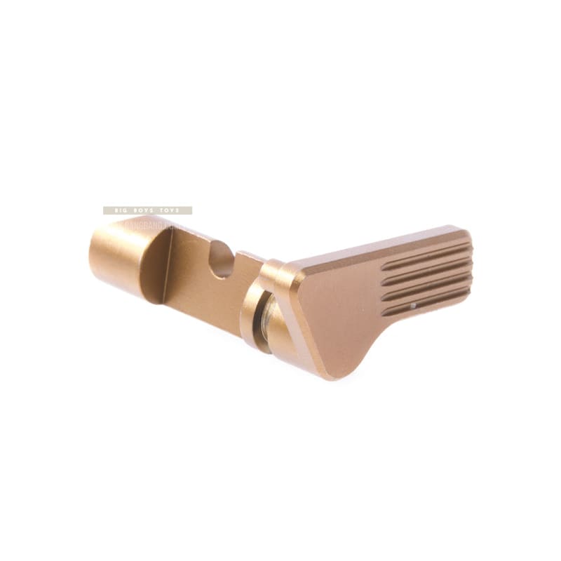 Pro - Arms Steel Slide Catch for VFC / SIG AIR P320 M17 GBB Pistol - FDE - Bang Bang Airsoft