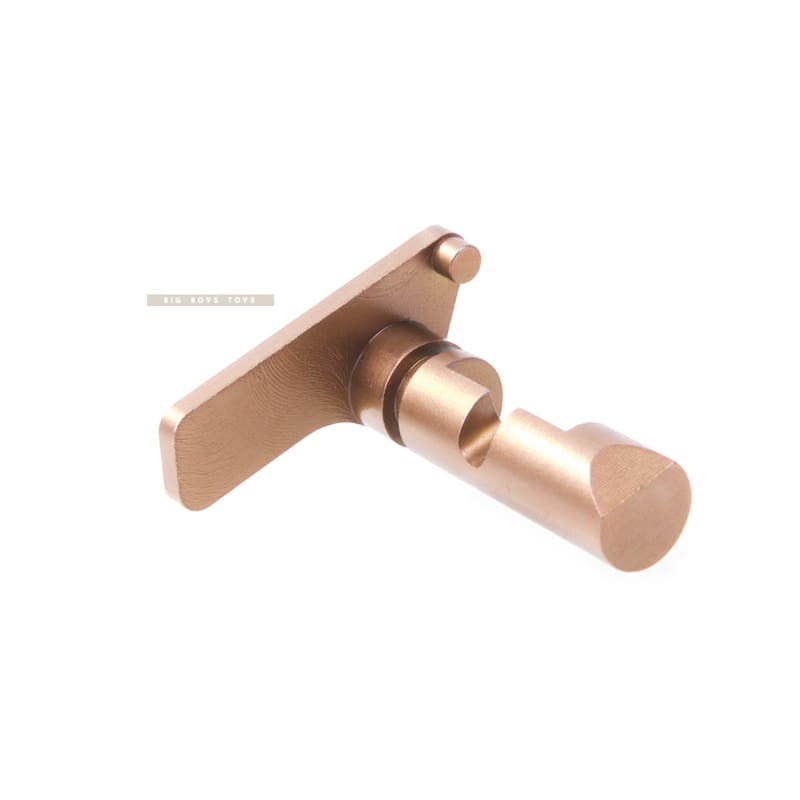 Pro - Arms Steel Slide Catch for VFC / SIG AIR P320 M17 GBB Pistol - FDE - Bang Bang Airsoft