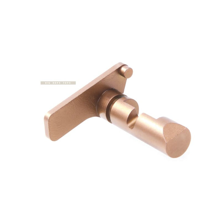 Pro - Arms Steel Slide Catch for VFC / SIG AIR P320 M17 GBB Pistol - FDE - Bang Bang Airsoft