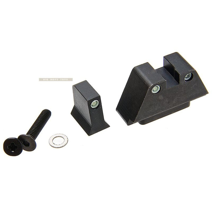 Pro - Arms Tritium Steel Suppressor Sight for Tokyo Marui G17 Gen 3 / Gen 4 GBB Pistol - Bang Bang Airsoft