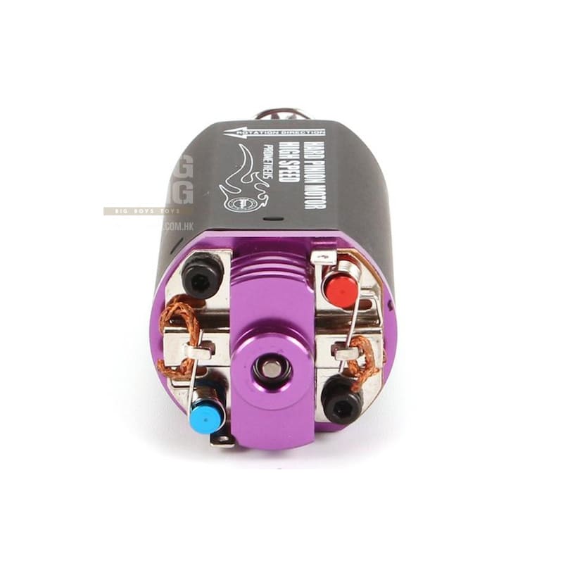 Prometheus Hard Pinion Gear Long Type Motor (High Speed) - Bang Bang Airsoft