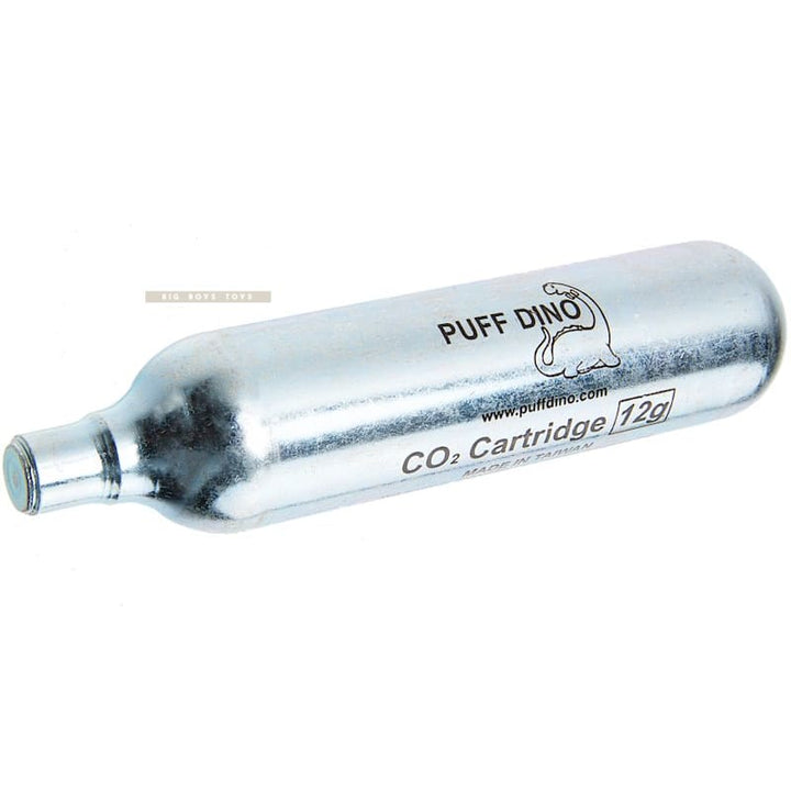Puff Dino CO2 Cartridge 12g (50pcs / Case) - Bang Bang Airsoft