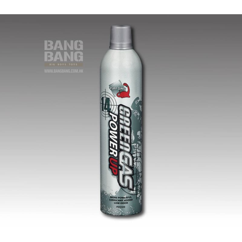 Puff Dino Green Gas - 14kg/ with Silicone - Bang Bang Airsoft