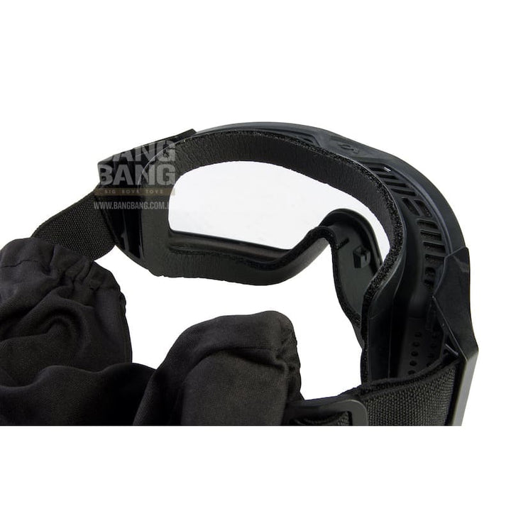 Pyramex (Venture Gear Tactical) Loadout Goggle (Clear H2MAX Anti - Fog Lens w/ Black Body) - Bang Bang Airsoft