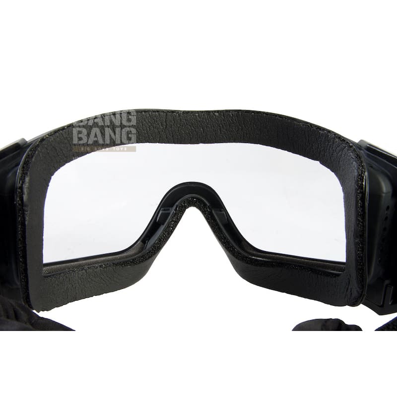 Pyramex (Venture Gear Tactical) Loadout Goggle (Clear H2MAX Anti - Fog Lens w/ Black Body) - Bang Bang Airsoft