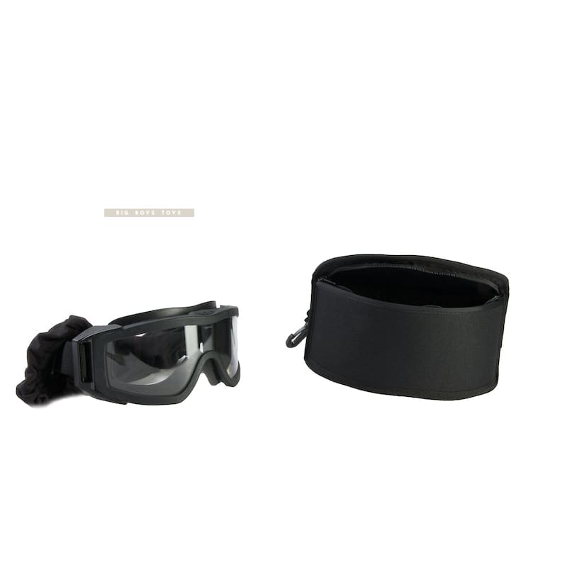Pyramex (Venture Gear Tactical) Loadout Goggle (Clear H2MAX Anti - Fog Lens w/ Black Body) - Bang Bang Airsoft