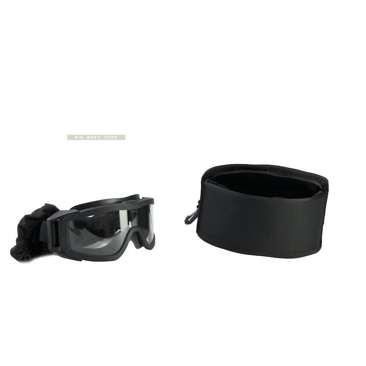 Pyramex (Venture Gear Tactical) Loadout Goggle (Clear H2MAX Anti - Fog Lens w/ Black Body) - Bang Bang Airsoft