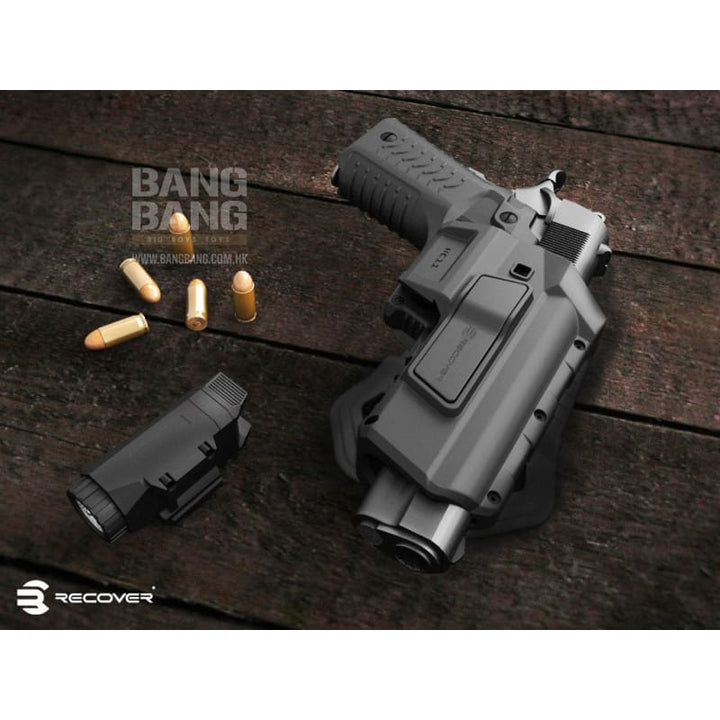 Recover Tactical 1911 HOLSTER PASSIVE RIGHT & LEFT - BLACK - Bang Bang Airsoft