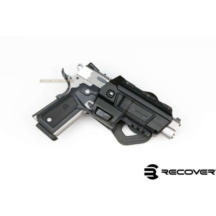 Recover Tactical 1911 HOLSTER PASSIVE RIGHT & LEFT - BLACK - Bang Bang Airsoft