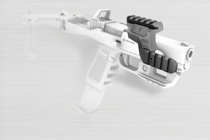 Recover Tactical 20/20 Stabilizers Brace Upper Rail - Black - Bang Bang Airsoft