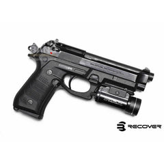 Recover tactical bretta 92/m9 grip and rail system black