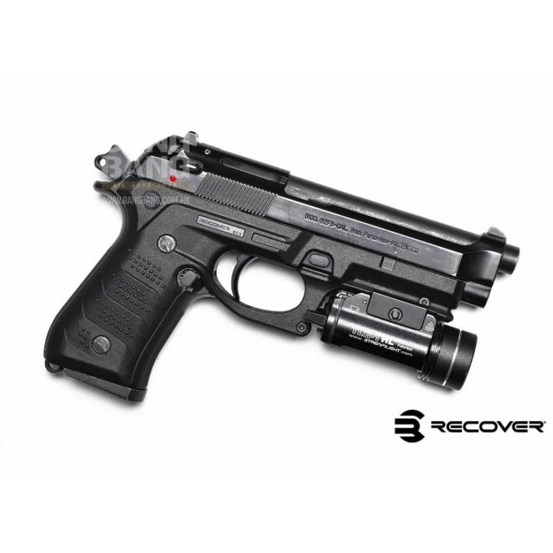Recover Tactical BRETTA 92/M9 GRIP AND RAIL SYSTEM BLACK - Bang Bang Airsoft