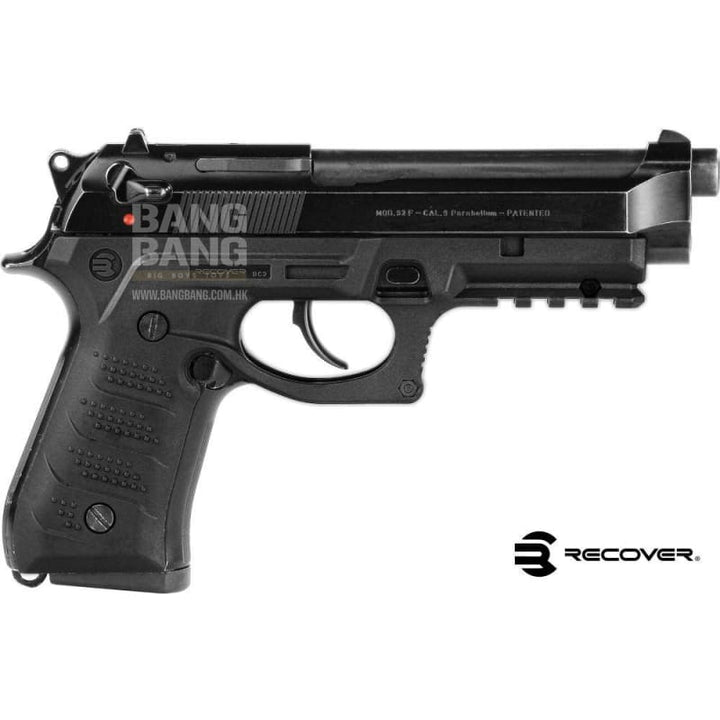 Recover Tactical BRETTA 92/M9 GRIP AND RAIL SYSTEM BLACK - Bang Bang Airsoft
