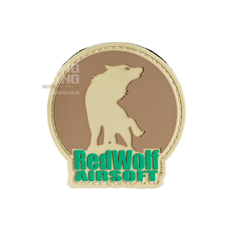 Redwolf Logo Velcro PVC Patch (Multicam) - Bang Bang Airsoft