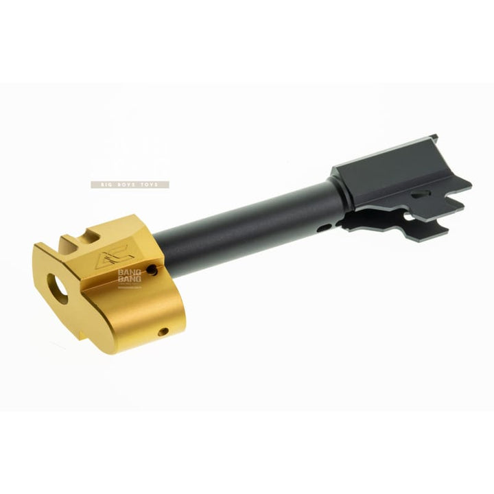 Revanchist Airsoft AC Style Compensator and M18 CNC Alu Barrel Set for SIG AIR M17/M18 GBB - Bang Bang Airsoft