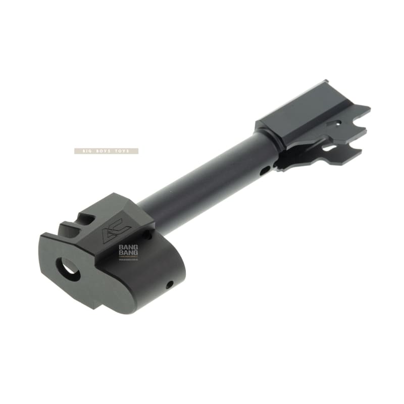 Revanchist Airsoft AC Style Compensator and M18 CNC Alu Barrel Set for SIG AIR M17/M18 GBB - Bang Bang Airsoft