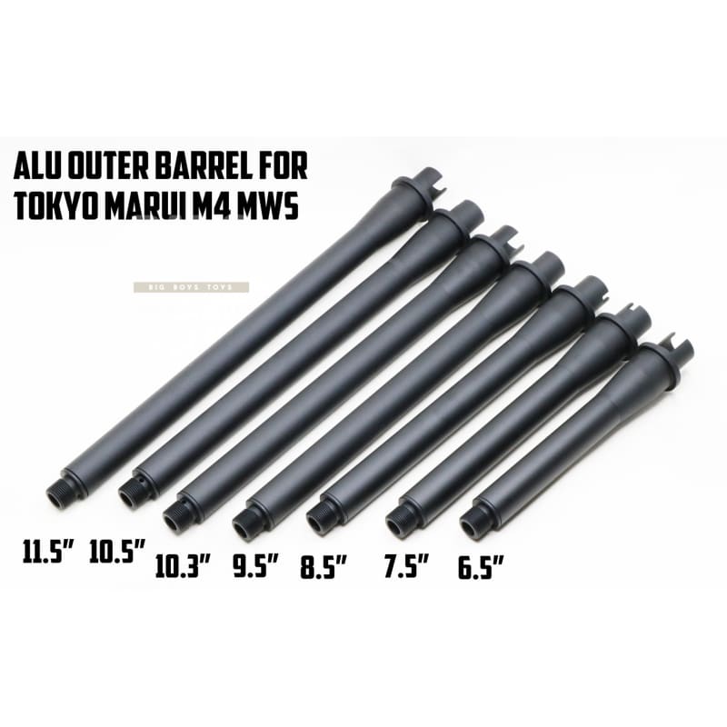 Revanchist Airsoft Aluminum Barrel Set for Marui MWS - Bang Bang Airsoft