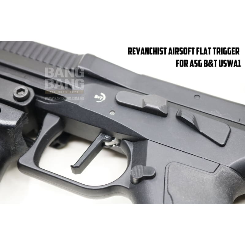 Revanchist Airsoft Flat Trigger For ASG B&T USWA1 - Bang Bang Airsoft