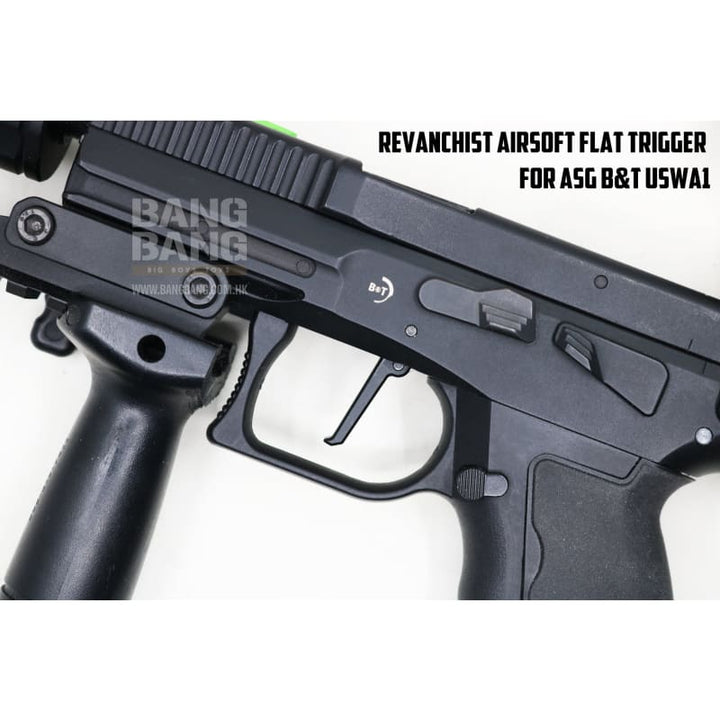 Revanchist Airsoft Flat Trigger For ASG B&T USWA1 - Bang Bang Airsoft