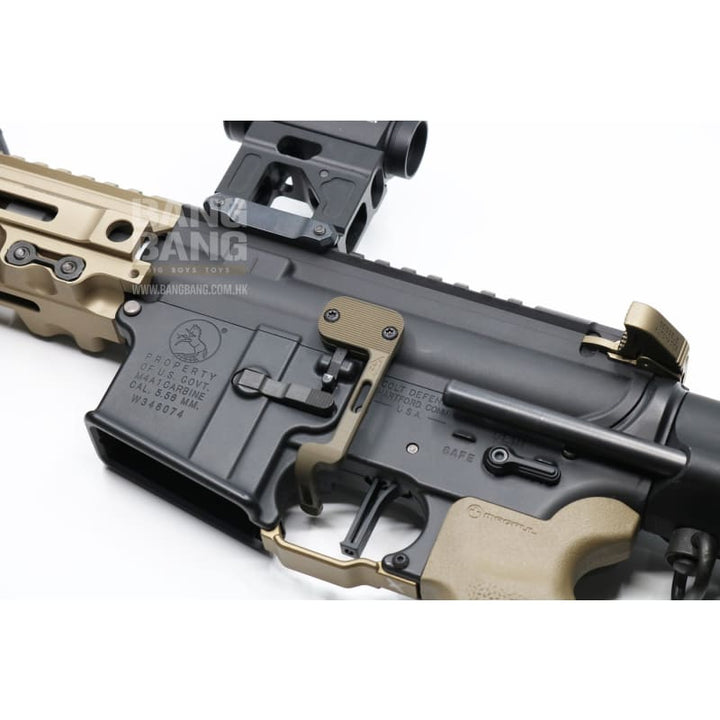 Revanchist airsoft flat trigger type c for marui m4 mws gbb