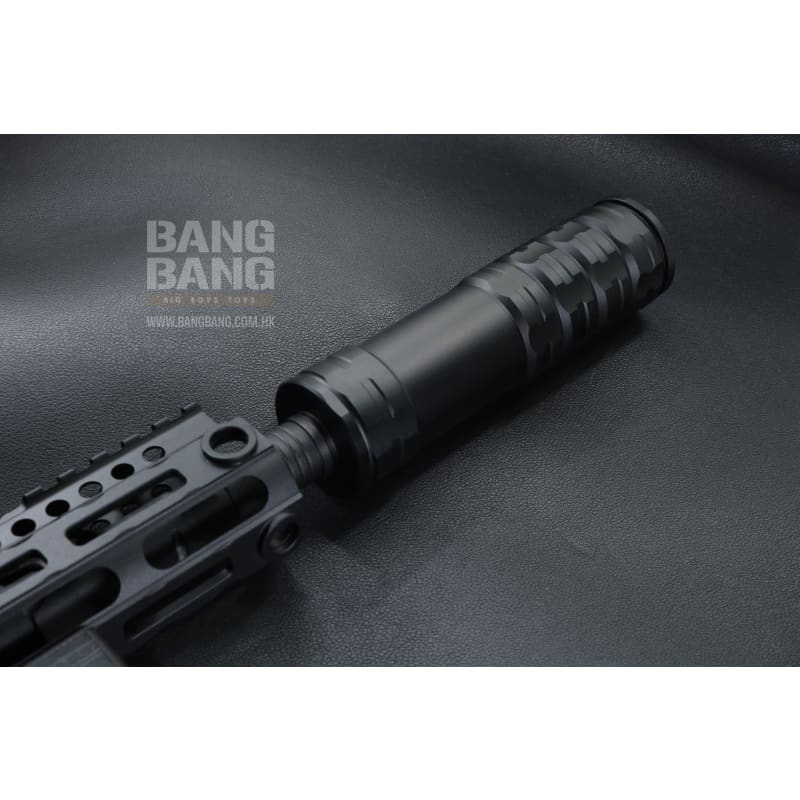 Revanchist Airsoft JK Style 14mm CCW Dummy Silencer (Type A - Black) - Bang Bang Airsoft