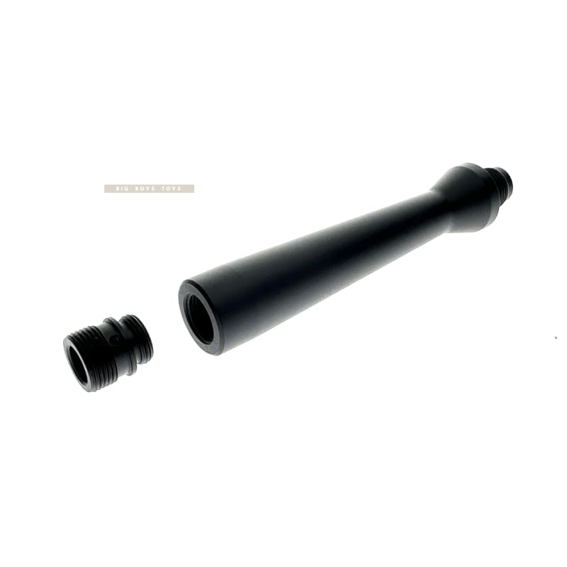 Revanchist Airsoft Ultra Lightweight Aluminum Outer Barrel with 14mm CCW Thread Adapter for Novritsch SSP 5 Bang Bang Airsoft