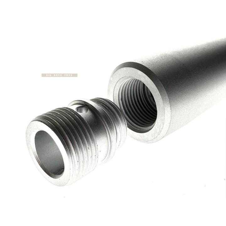 Revanchist Airsoft Ultra Lightweight Aluminum Outer Barrel with 14mm CCW Thread Adapter for Novritsch SSP 5 Bang Bang Airsoft