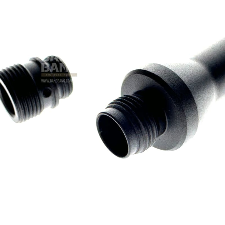 Revanchist Airsoft Ultra Lightweight Aluminum Outer Barrel with 14mm CCW Thread Adapter for Novritsch SSP 5 Bang Bang Airsoft