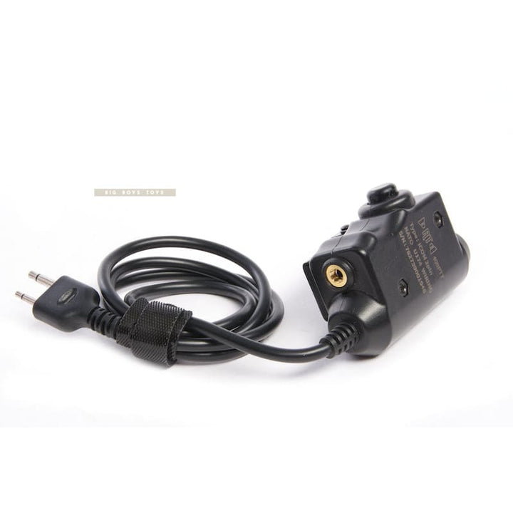 Roger Tech 409 Tactical PTT - ICOM Version for all NATO Standard Headset with Nexus TP - 120 - Bang Bang Airsoft