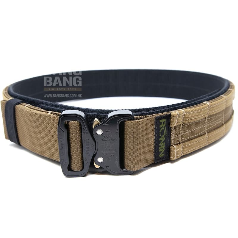 Ronin Tactics Shuto Belt - Coyote (M Size, Waist 34 - 39 inch) - Bang Bang Airsoft