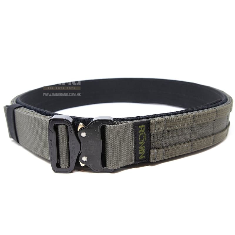Ronin Tactics Shuto Belt - Ranger Green (S Size, Waist 30 - 34 inch) - Bang Bang Airsoft