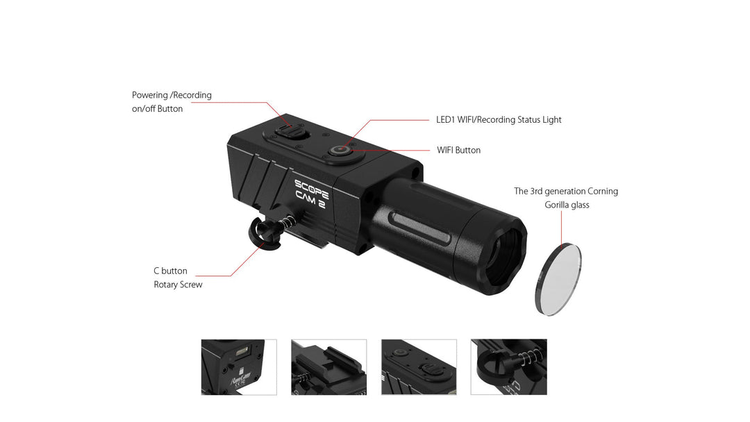RunCam Scope Cam 2 40mm best for Sniper Rifles - Bang Bang Airsoft